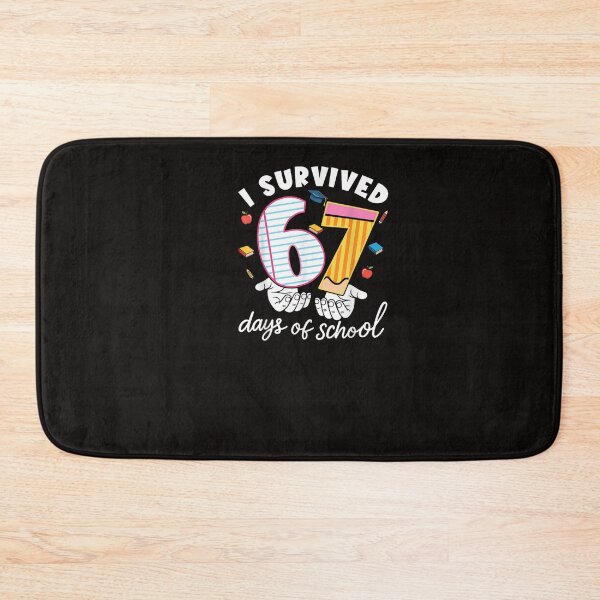 Item preview, I Survived 67 Days of School Funny Cool Meme Student Teacher designed and sold by Raulitome.