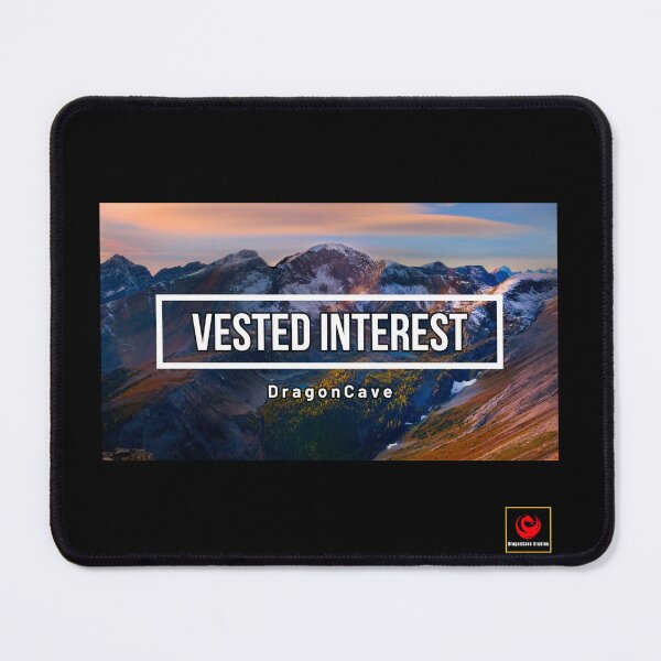 Item preview, Vested Interest album art designed and sold by DragonCaveMusic.