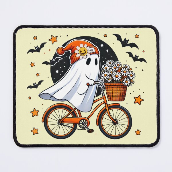 Item preview, Ghost on Bicycle HalloweenGhost Bike designed and sold by Fairy Dust Hollow.
