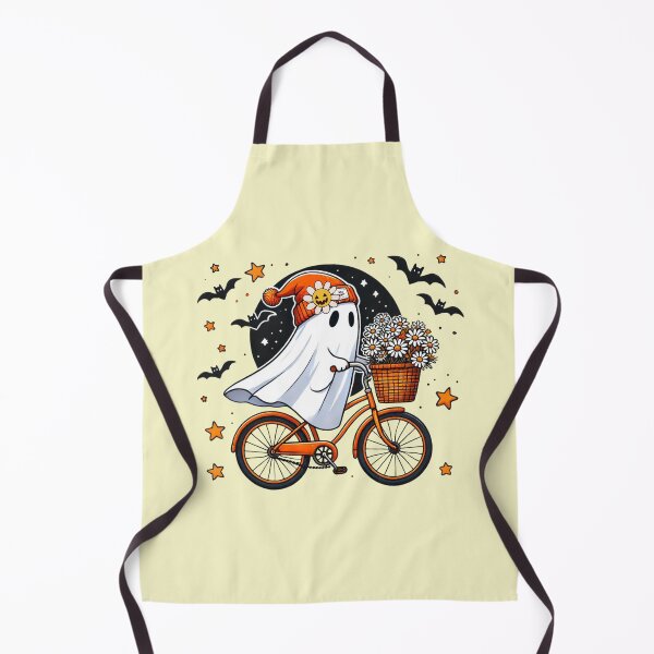 Item preview, Ghost on Bicycle HalloweenGhost Bike  designed and sold by Fairy Dust Hollow.