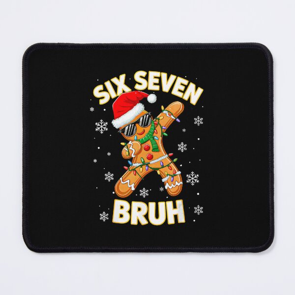 Item preview, 67 Christmas 6 7 Meme Gingerbread Man Xmas Pajamas Holiday  designed and sold by JEFDodsonArt.