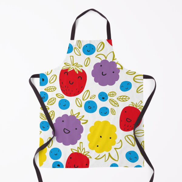 Item preview, Happy Berries Colorful Fruits Playful Pattern designed and sold by monikko.
