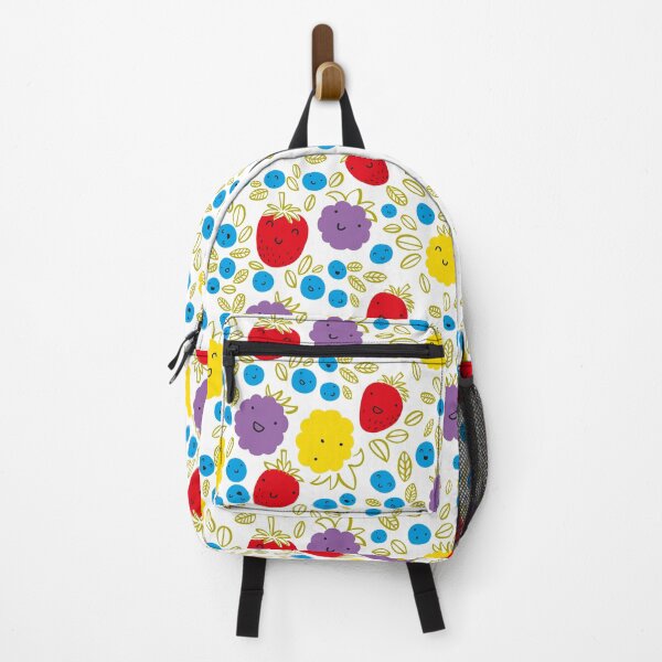 Item preview, Happy Berries Colorful Fruits Playful Pattern designed and sold by monikko.