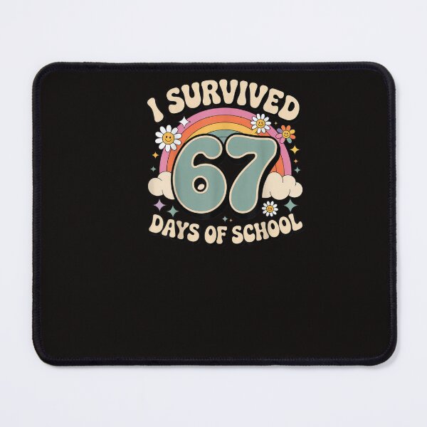 Item preview, I Survived 67 Days of School Six Seven Meme  designed and sold by Raulitome.