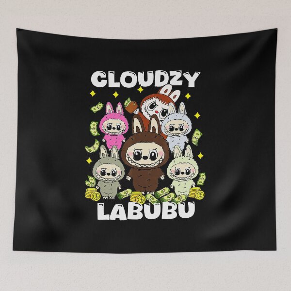 Item preview, Funny Halloween Cloudzy Labubu Cute  designed and sold by richellespro.