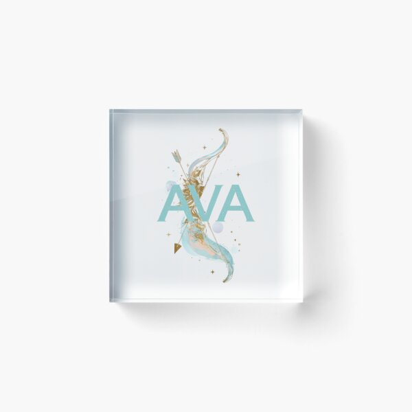 Item preview, Ava – Sagittarius Zodiac Bow & Arrow Design designed and sold by AlexLineArt.