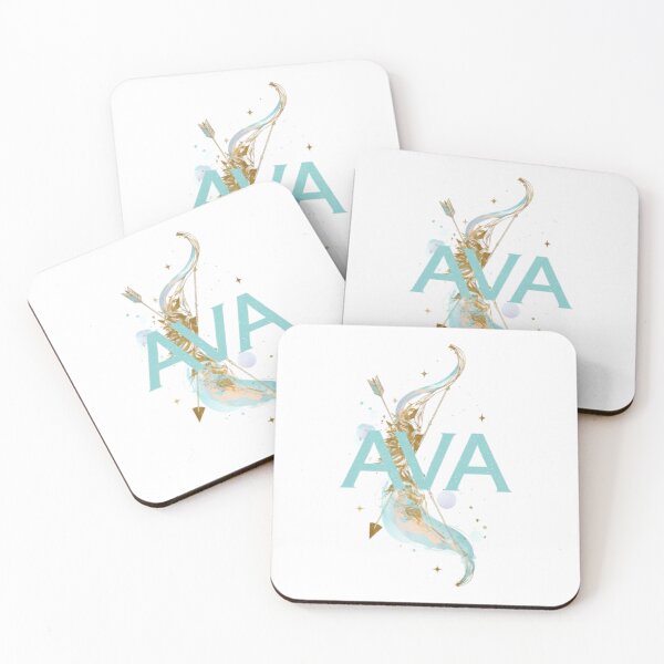 Item preview, Ava – Sagittarius Zodiac Bow & Arrow Design designed and sold by AlexLineArt.