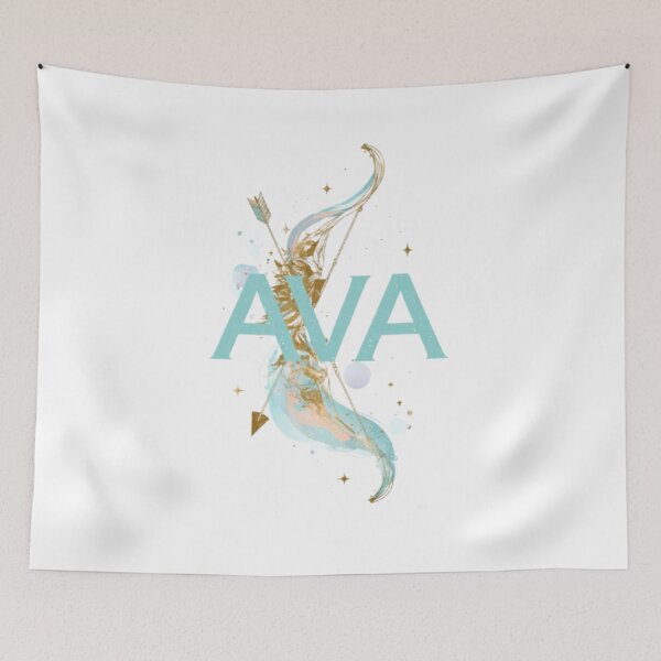 Item preview, Ava – Sagittarius Zodiac Bow & Arrow Design designed and sold by AlexLineArt.