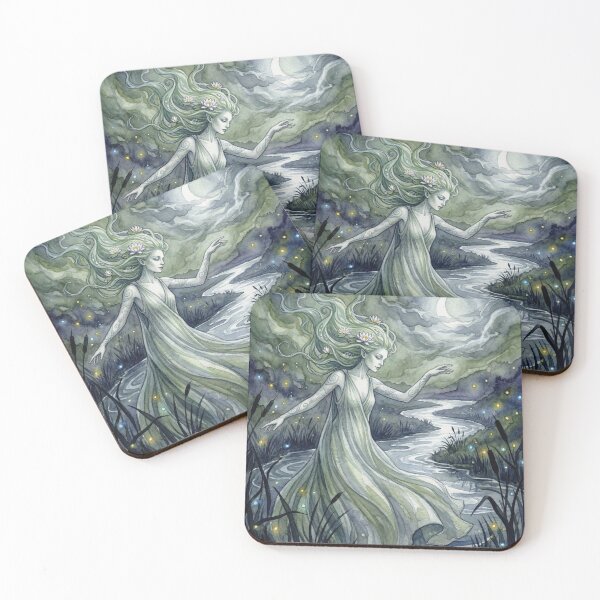 Item preview, Rusalka fey folk Moonlit Dance designed and sold by Vintage Designs +.