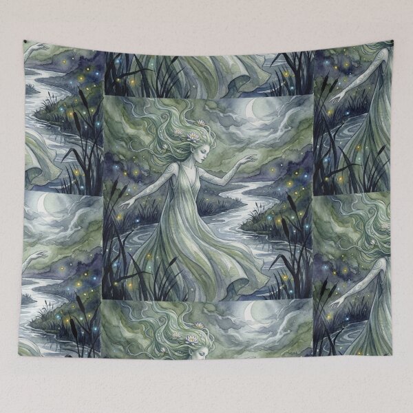 Item preview, Rusalka fey folk Moonlit Dance designed and sold by Vintage Designs +.