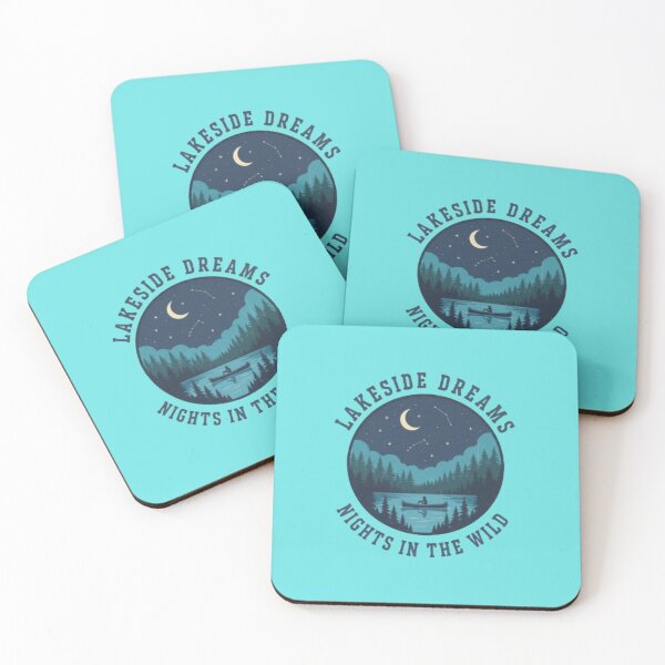 Item preview, Lakeside Dreams Wilderness Night Scene designed and sold by Dogandesighn.
