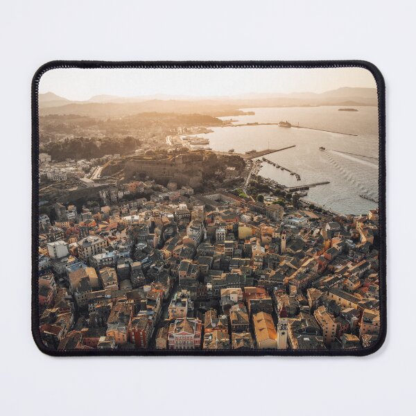 Item preview, Sunset at Corfu Port designed and sold by DRONY.