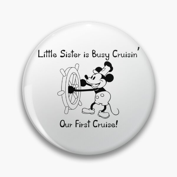 Aperçu de l'œuvre Ma petite sœur est occupée à faire une croisière avec DCL Cruise Vacation Design créée et vendue par TheatreBroadway.