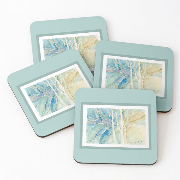 Item preview, Solstice - watercolor and pen illustration designed and sold by Annie Mason Art.