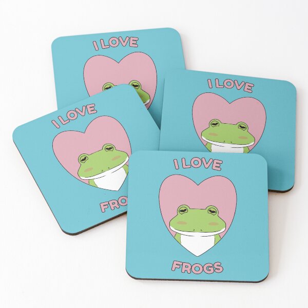 Item preview, I LOVE FROGS designed and sold by HugSomeNettles.