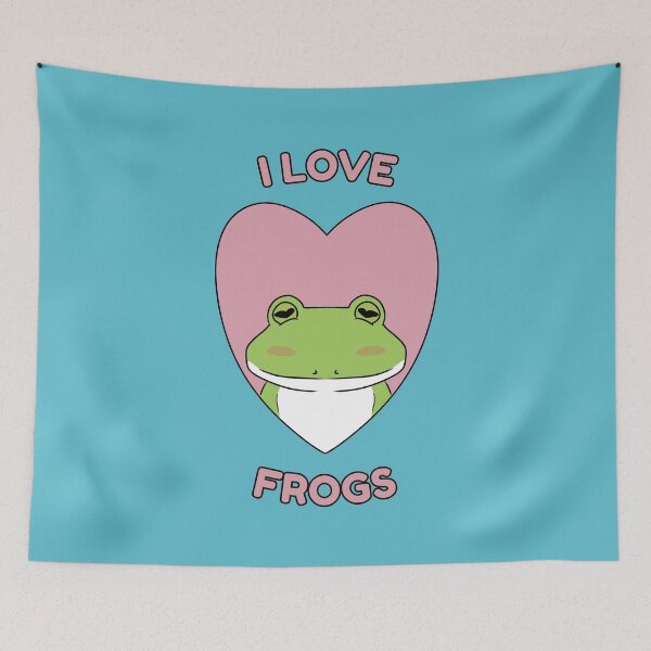 Item preview, I LOVE FROGS designed and sold by HugSomeNettles.