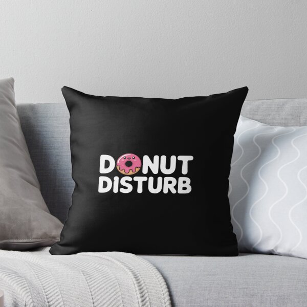 Item preview, Donut Pajama Sleep Pun Quote Don't Disturb  designed and sold by BeetleMalon.