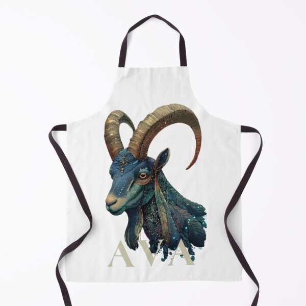 Item preview, Ava – Capricorn Zodiac Sea-Goat Design designed and sold by AlexLineArt.