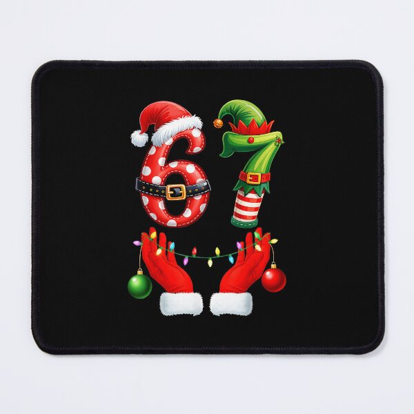Item preview, 67 Christmas 6 7 Meme Pajamas Holiday Gen Alpha Slang designed and sold by JEFDodsonArt.