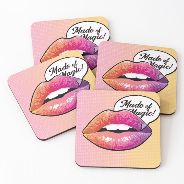 Item preview, Colorful Magic Lips Pop Illustration designed and sold by Trueways.