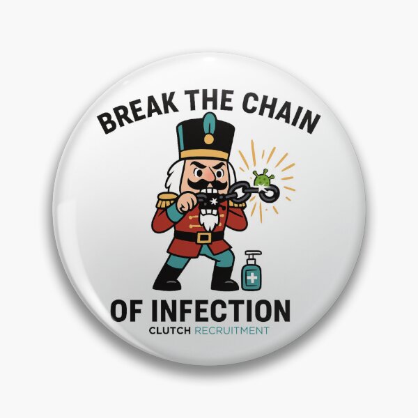 Item preview, Break the Chain of Infection — Nutcracker designed and sold by clutchREC.