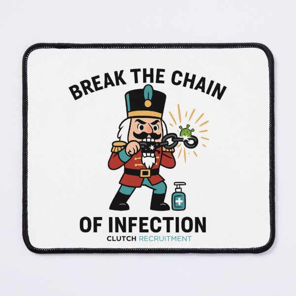 Item preview, Break the Chain of Infection — Nutcracker designed and sold by clutchREC.
