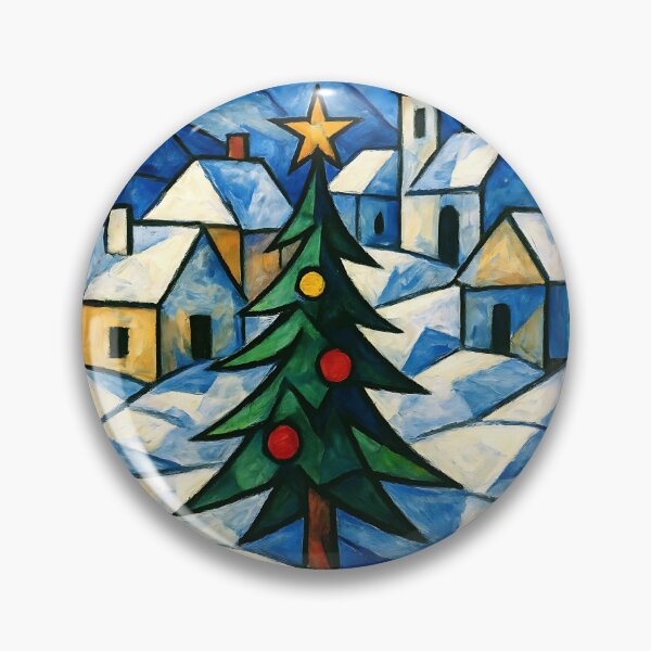 Artikelvorschau, Ein Picasso-Weihnachten entworfen und verkauft von WJ Cozy Creations.