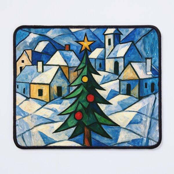 Artikelvorschau, Ein Picasso-Weihnachten entworfen und verkauft von WJ Cozy Creations.