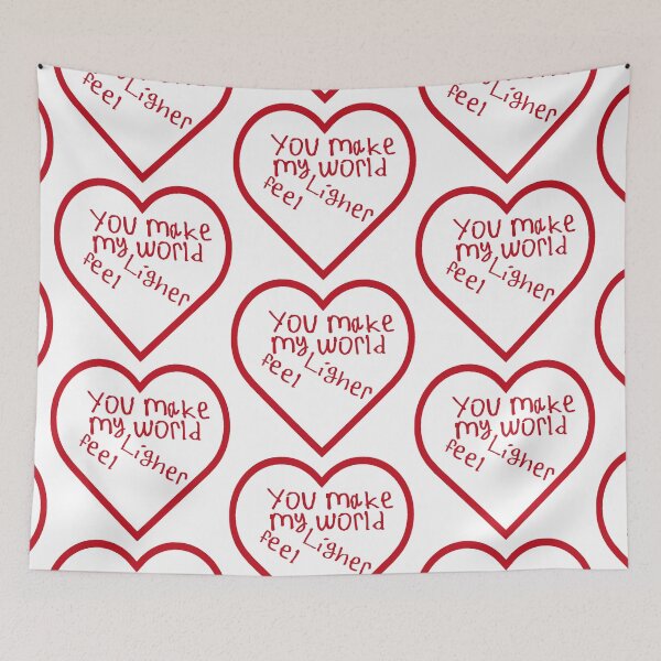 Item preview, You Make My World Feel Lighter designed and sold by kinpirks.