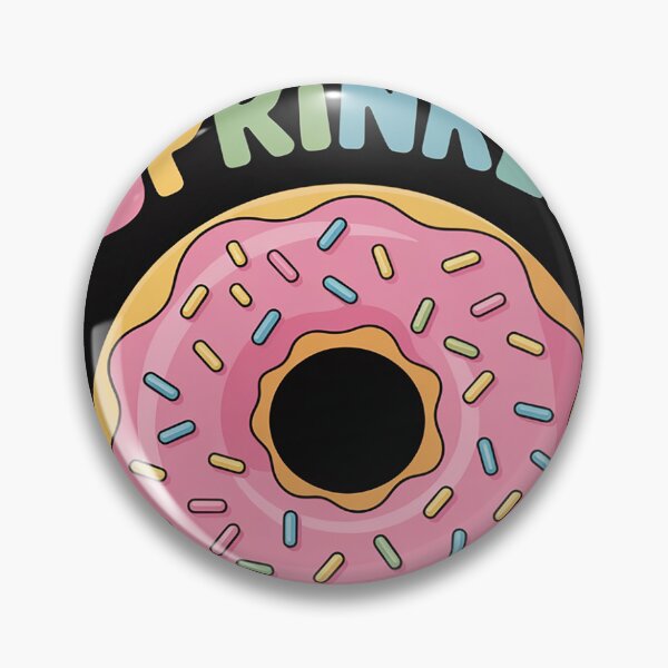 Item preview, Donut Sprinkle Kindness Girls Women Doughnut Lover 3  designed and sold by BeetleMalon.