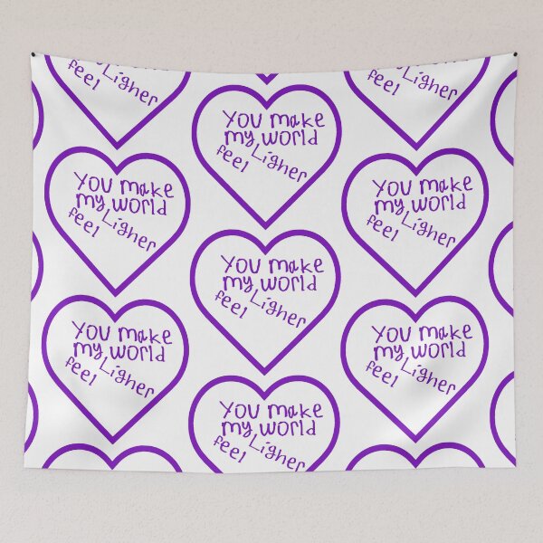 Item preview, You Make My World Feel Lighter designed and sold by kinpirks.