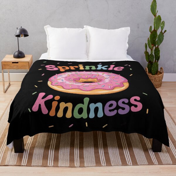 Item preview, Donut Sprinkle Kindness Girls Women Doughnut Lover1 designed and sold by BeetleMalon.