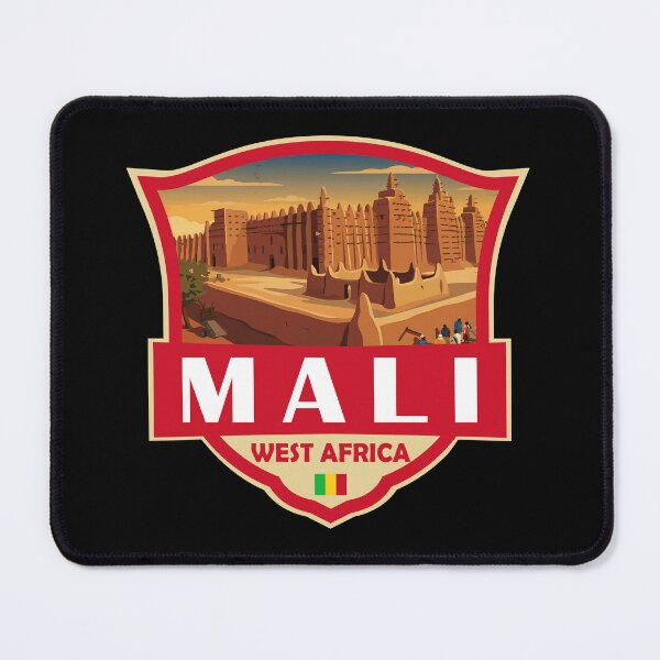 Item preview, Mali Illustration Retro Badge designed and sold by KrisSidDesigns.