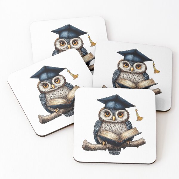 Item preview, Graduation Owl with Book designed and sold by Liededrom..
