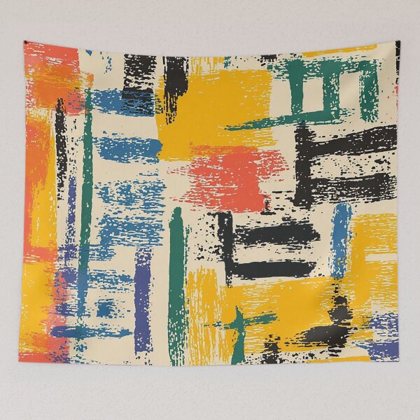 Item preview, Retro Brushstorm designed and sold by tonymagnerart.