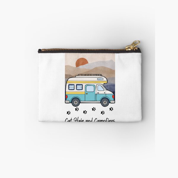 Item preview, Cat Hair and Campfires. RV and Cat design designed and sold by SofikoDesigns.