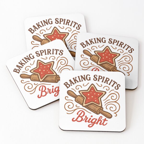 Item preview, Baking Spirits Bright | Christmas Baking Tee, Sweater & Mug designed and sold by TJTDesignss.