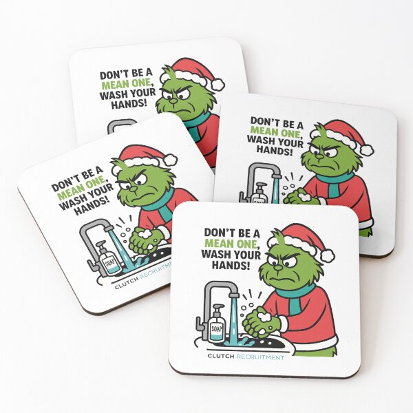 Item preview, Don’t Be a Mean One, Wash Your Hands designed and sold by clutchREC.