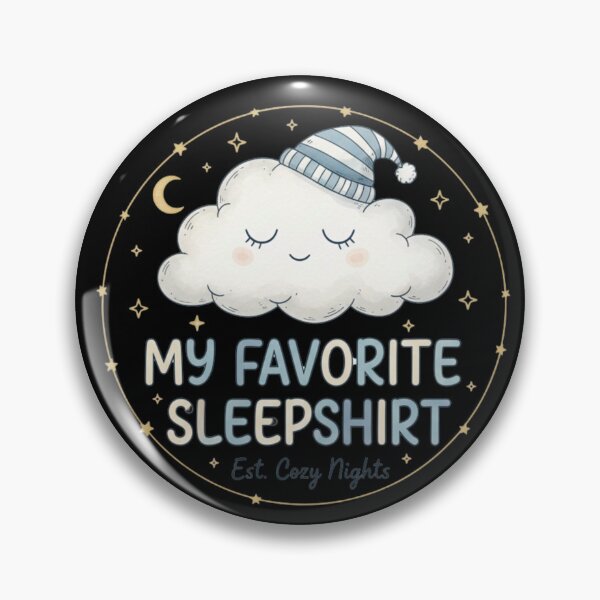 Item preview, This Is My Favorite Sleepshirt - Cozy Minimalist Pajama Graphic Gift designed and sold by Wear Sculpt.