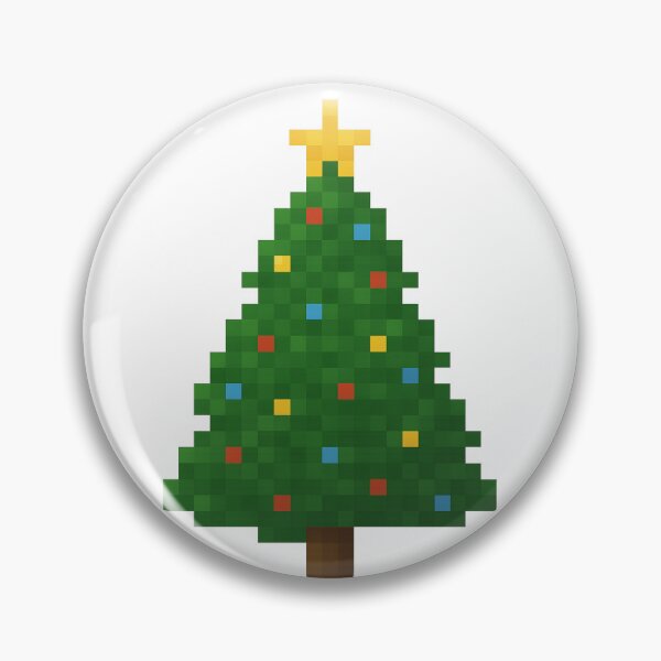 Item preview, Christmas Tree Santa Claus, Minecraft Style! Blocky, Jolly & Ready for Christmas designed and sold by DibujandoPorfa.