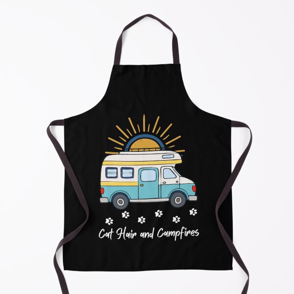 Item preview, Cat Hair and Campfires. RV and Cat design designed and sold by SofikoDesigns.