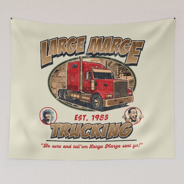 Item preview, Large Marge Trucking II Lts Worn designed and sold by Alema Art.
