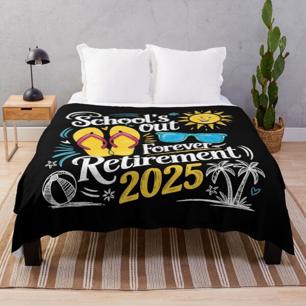 Item preview, Schools Out Forever Teacher Retirement 2025 Happy Retired designed and sold by elmafuentesz.