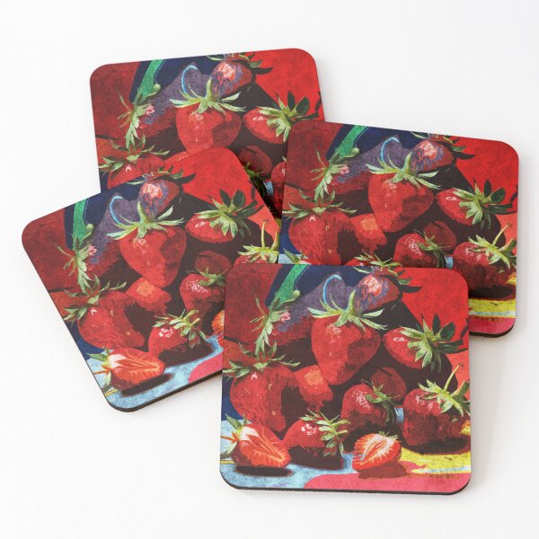 Item preview, Abstract strawberry designed and sold by kinpirks.