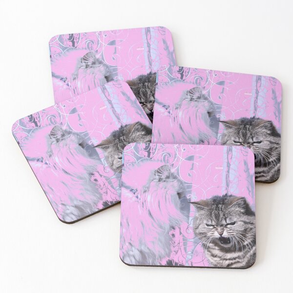 Item preview, Two cats – a play of visibility and color / Swiss Artwork Photography designed and sold by Raphael Wolf.