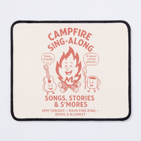 Item preview, Cozy Campfire Songs and S’mores designed and sold by PrintSmithArt.