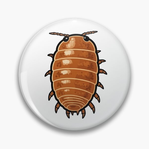 Item preview, Isopod - Porcellio Laevis "Orange" designed and sold by steelramen.