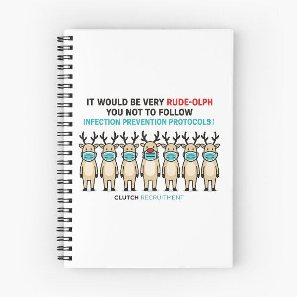 Item preview, Don't Be Rude-olph, Follow Protocols! designed and sold by clutchREC.