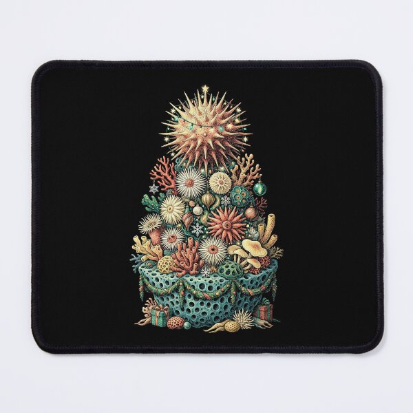 Item preview, Vintage Scientific Coral Reef Christmas Tree Art designed and sold by zzz888.