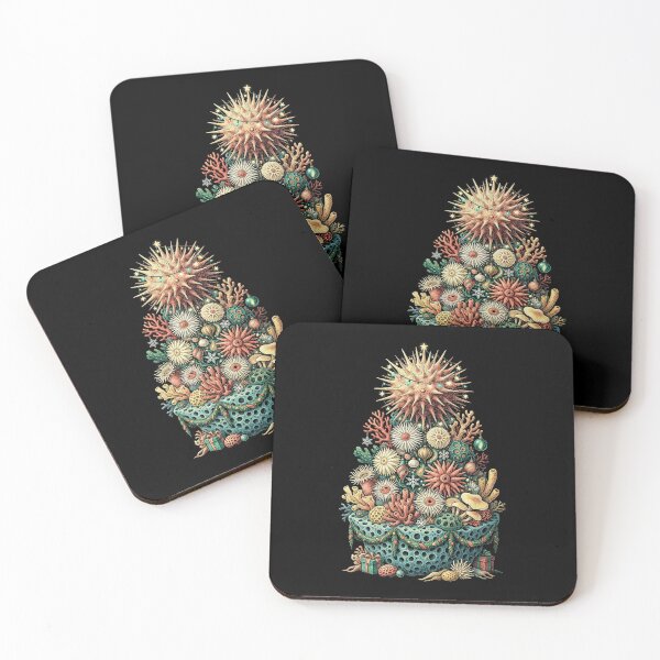 Item preview, Vintage Scientific Coral Reef Christmas Tree Art designed and sold by zzz888.